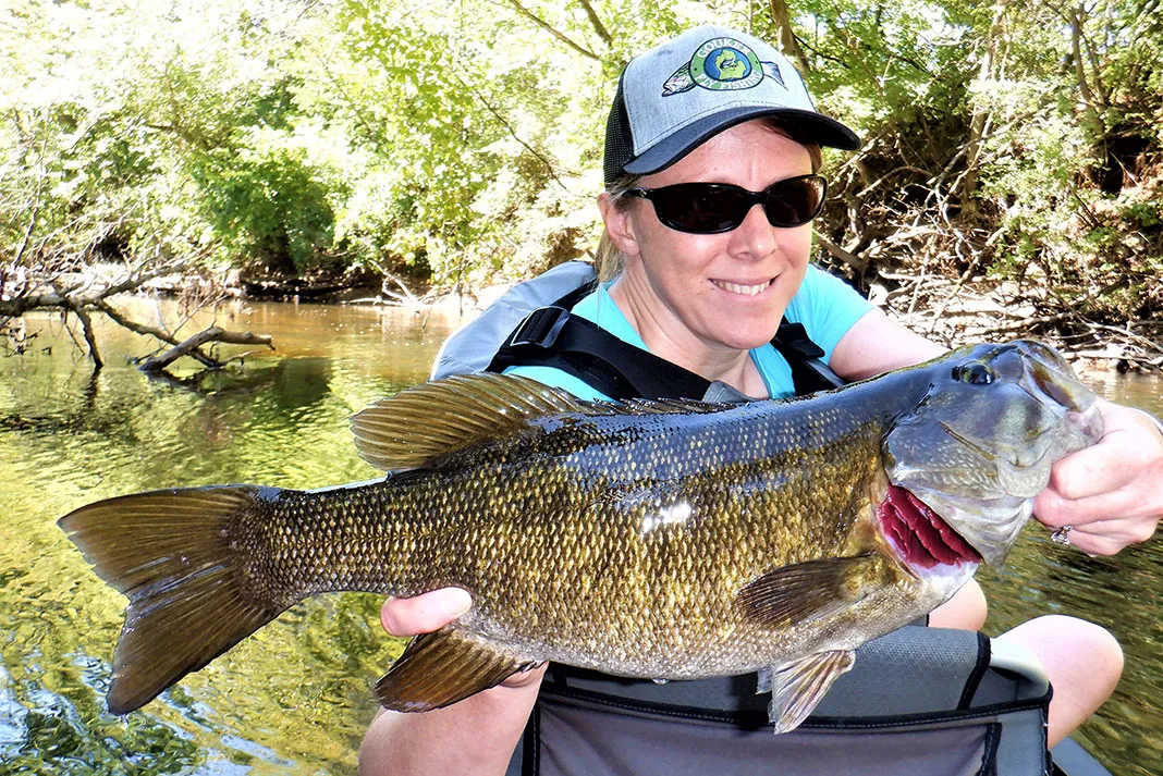 find your own hotspot for smallmouth bass